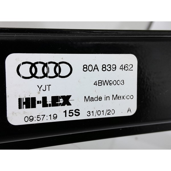 Maquina Vidro Audi Q5 Traseira Direita 2017/2025 80a839462