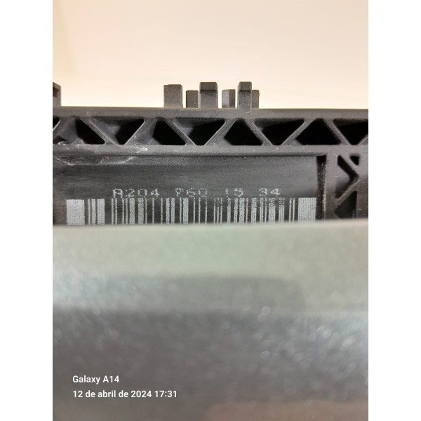 Macaneta Externa Mercedes C180 Dianteira E 08/14 A2047601534 Cinza Dianteira