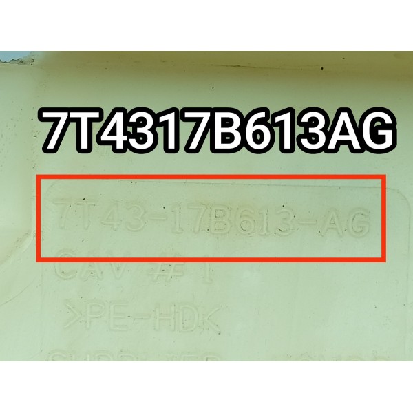 Reservatorio Agua Parabrisa Ford Edge 3.5 08/14 7t4317b613ag Branco