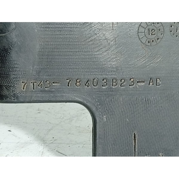 Acabamento Parabarro Edge Tras Esquerdo 08/14 7t4378403b23ac Preto