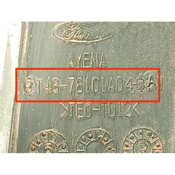 Spoiler Lateral Ford Edge Direito 2008/14 Det Ct4378101a04ba Preto