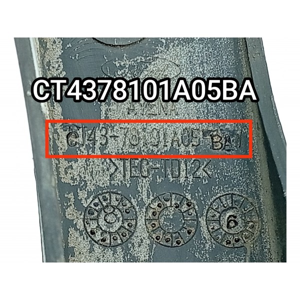 Spoiler Lateral Ford Edge Esquerdo 08/14 Det Ct4378101a05ba Preto