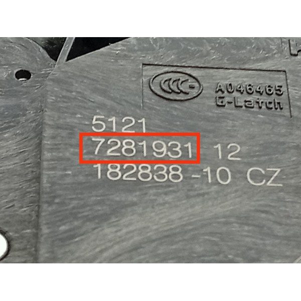 Fechadura Porta Mini Cooper Dianteira Esquerda 17/20 7281931