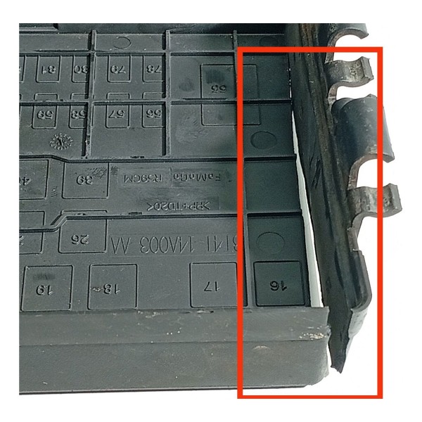 Caixa Fusivel Ford Edge 3.5 V6 2008 2009 2010/2014 Det Orig