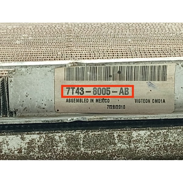 Radiador Condensador Ford Edge 3.5 V6 2008/2014 7t438005ab