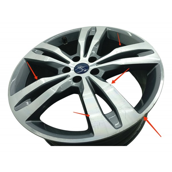 Roda Ford Territory Titanium Aro 19 2024/2025 Det Ns11007ca Prateado