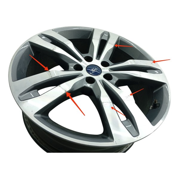 Roda Ford Territory Aro 19 2024/2025 Det Ns11007ca Prateado