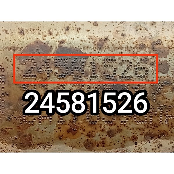 Catalisador Secundario Chevrolet Spin 1.8 2013/2019 24581526