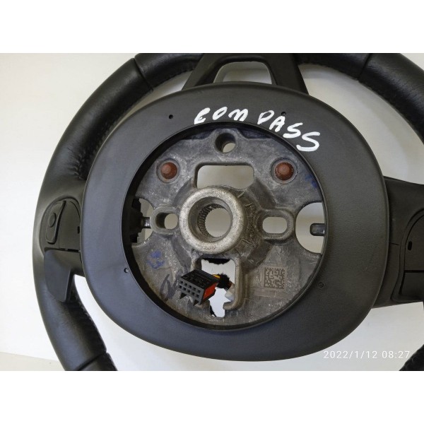 Volante Jeep Compass Padle Shift 2018/2021 Compl Orig Preto