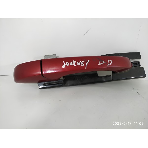 Maçaneta Externa Journey Freemont Dianteira Direi 2009/2018 Vermelho Dianteira