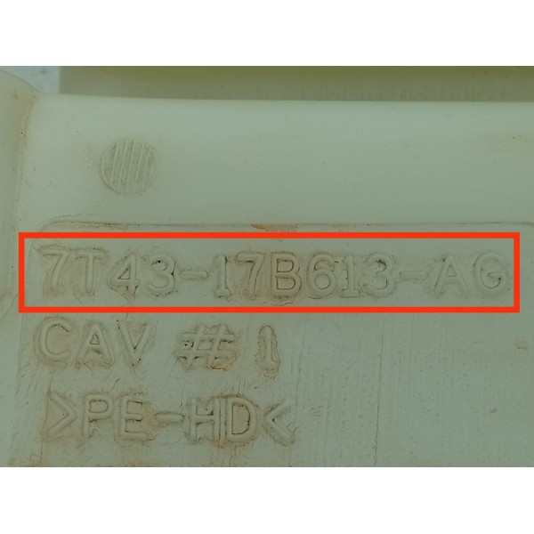 Reservatorio Agua Parabrisa Ford Edge 3.5 08/14 7t4317b613ag Branco