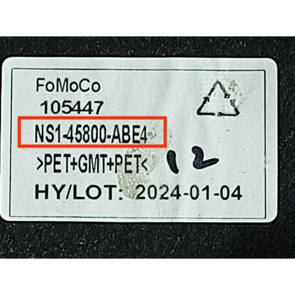 Tampao Bagagito Ford Territory 2024/2025 Ns145800abe4 Preto