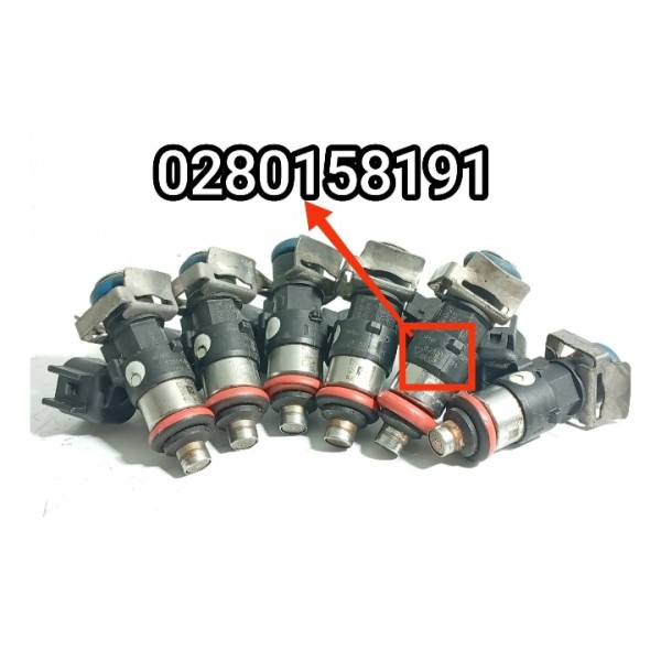 Jogo Bico Injetor Ford Edge 3.5 V6 2008 2009/2014 0280158191