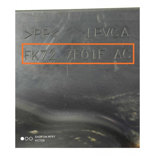 Defletor Discovery Sport Dianteiro Di 2014/2019 Fk727f01f