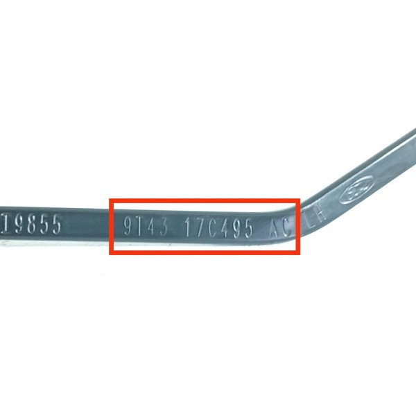 Braco Limpador Parabrisa Ford Edge Esquerda 08/14 9t4317c495 Esquerdo