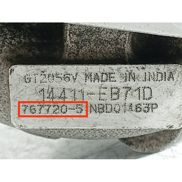 Turbina Nissan Frontier 2.5 2008 2009 2010/12 7718490001