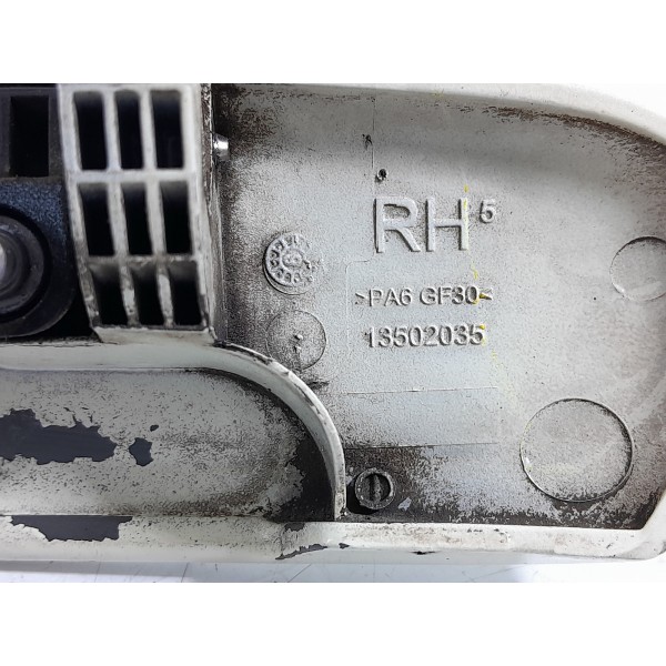 Macaneta Externa Spin Traseira Direita 2013/2019 13502035 Branco