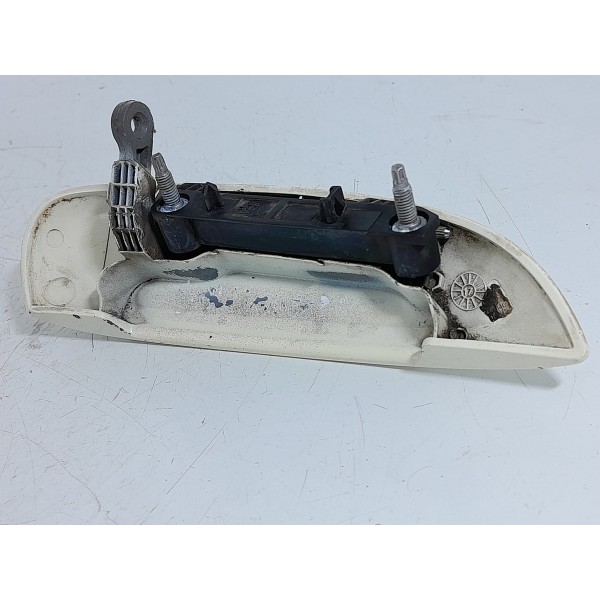 Macaneta Externa Spin Traseira Esquerda 2013 2014/2019 Orig Branco Traseira