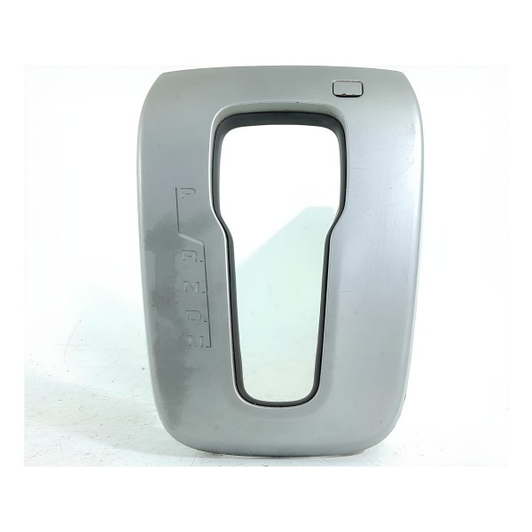 Moldura Alavanca Marcha Spin 2013 2014 2015/2019 Original Cinza Lisa