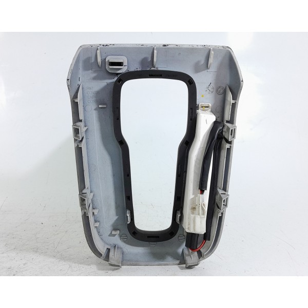 Moldura Alavanca Marcha Spin 2013 2014 2015/2019 Original Cinza Lisa