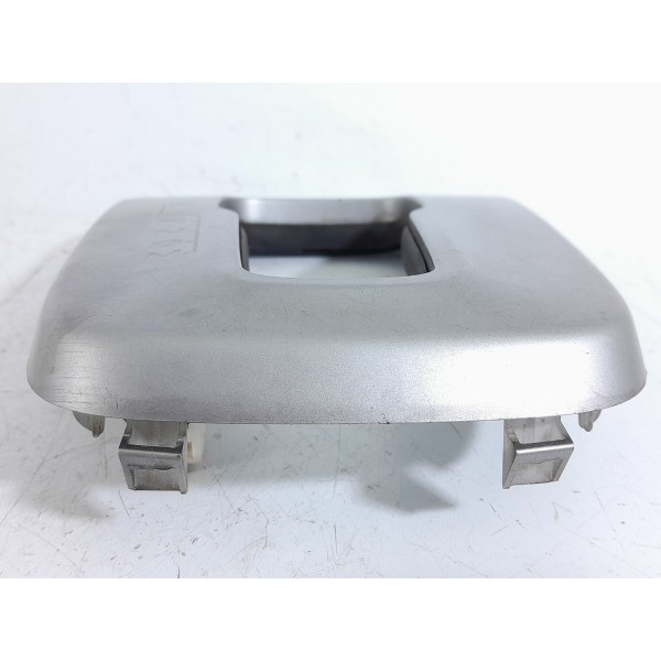 Moldura Alavanca Marcha Spin 2013 2014 2015/2019 Original Cinza Lisa