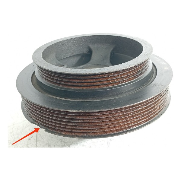 Polia Virabrequim Nissan Frontier 2.5 172cv 2008/2014 Det