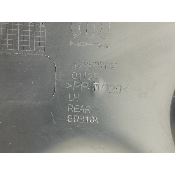 Forro Porta Fiat Toro Traseira Esquerda 2018/2022 1736976x Preto