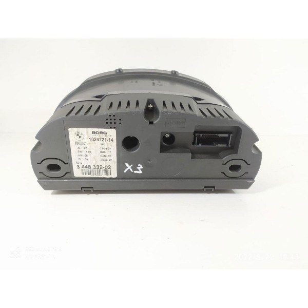 Painel Instrumento Bmw X3 2005/2011 102472114 Preto