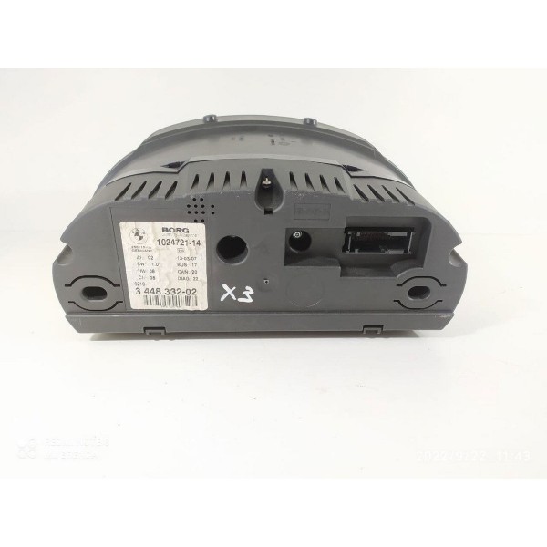 Painel Instrumento Bmw X3 2005/2011 102472114 Preto