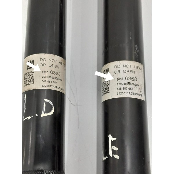 Par Amortecedor Onix Traseiros 2020/2025 26306368