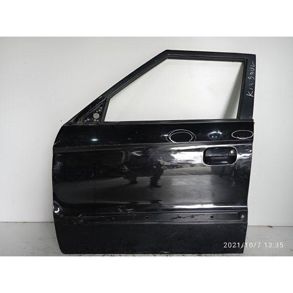 Porta Kia Soul Dianteira Esquerda 2012/2015 Det Dianteira Esquerda Preto