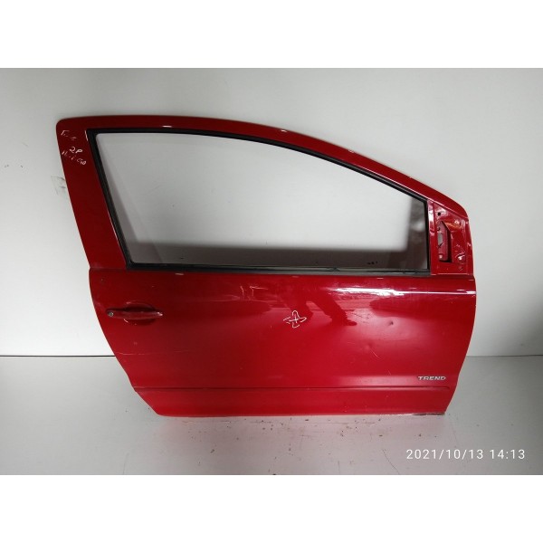 Porta Fox 2 Portas Direita 2006/2011  Det Dianteira Direita Vermelho