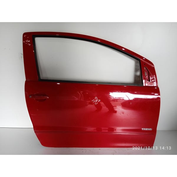 Porta Fox 2 Portas Direita 2006/2011  Det Dianteira Direita Vermelho