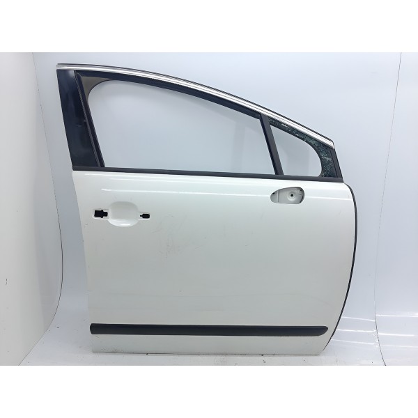 Porta Peugeot 3008 Dianteira Direita 2011 2012/2016 Original Dianteira Direito Branco