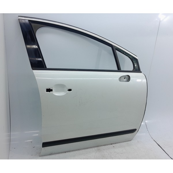 Porta Peugeot 3008 Dianteira Direita 2011 2012/2016 Original Dianteira Direito Branco