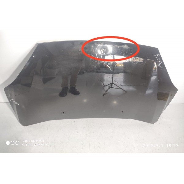 Capô Ford Fiesta 2007/2011 Detalhe
