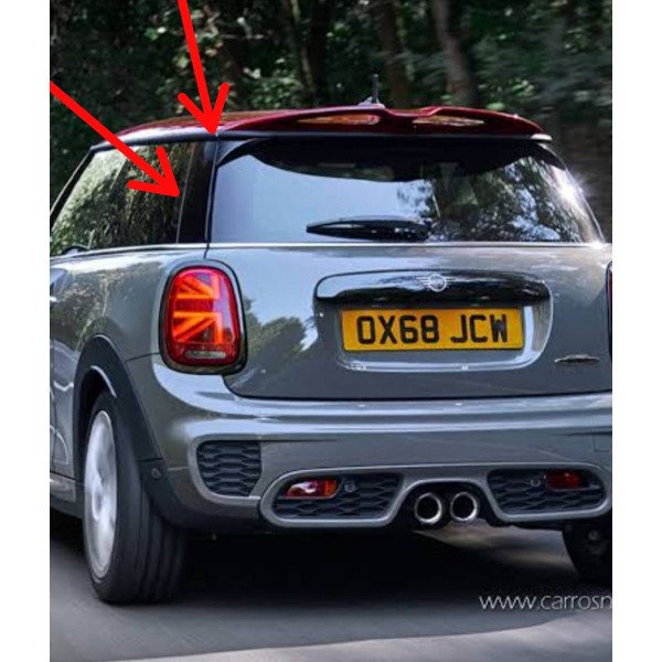 Moldura Tampa Traseira Mini Cooper 4p Esq 14/2020 7328875 Preto