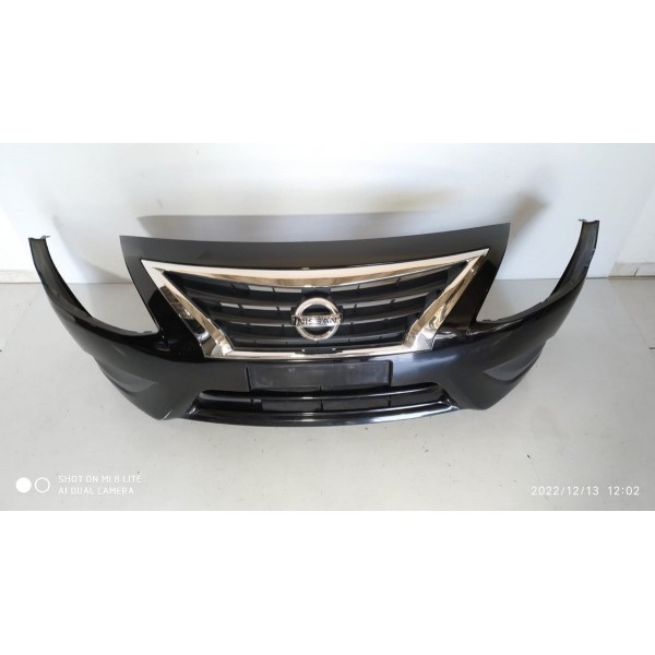Parachoque Nissan Versa Dianteiro 2014 2015 2016 2017/2020 Preto