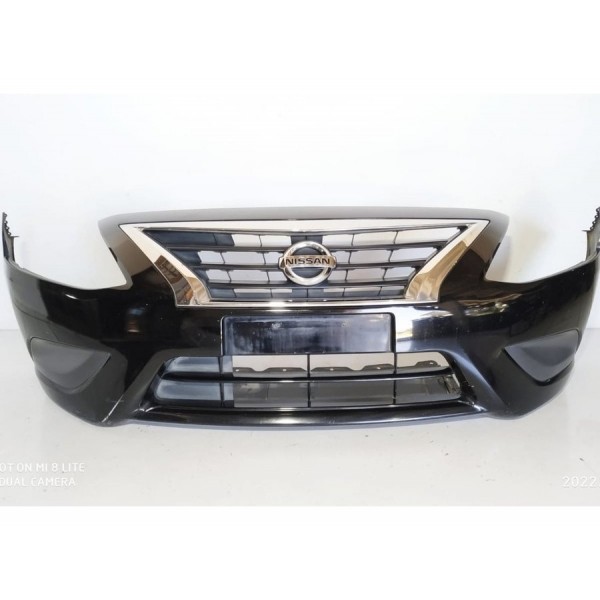 Parachoque Nissan Versa Dianteiro 2014 2015 2016 2017/2020 Preto