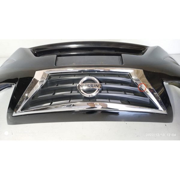 Parachoque Nissan Versa Dianteiro 2014 2015 2016 2017/2020 Preto
