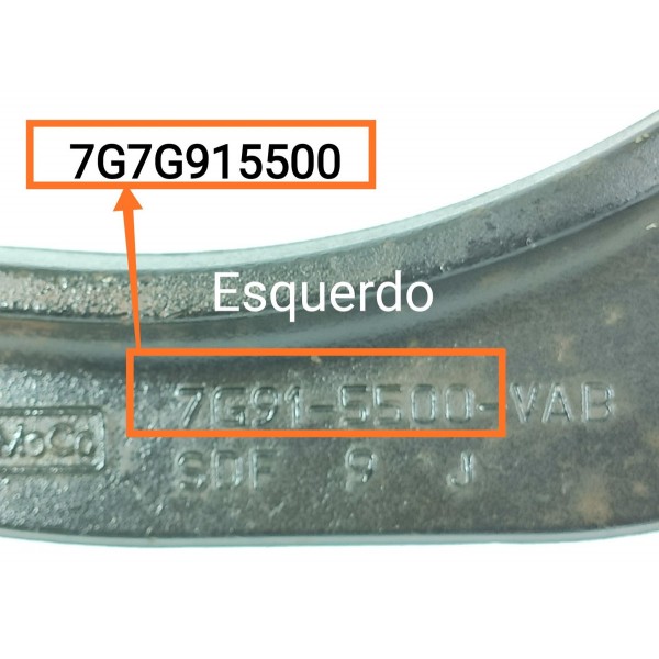 Braco Suspensao Curvo Volvo Xc60 Tras Esq 2010/2016 7g915500