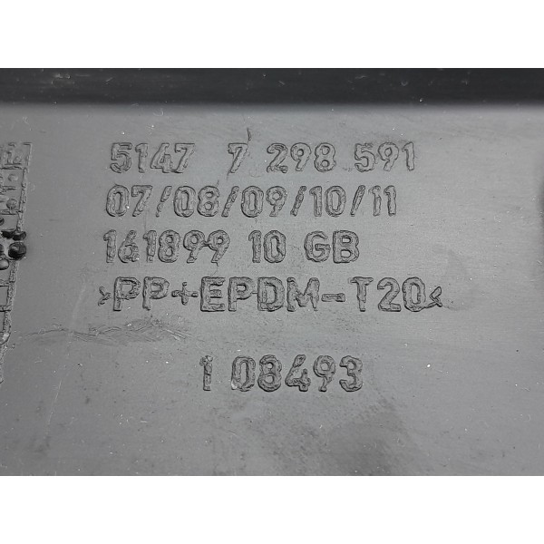 Acabamento Soleira Porta Mala Mini Cooper 14/20 51477298591 Preto