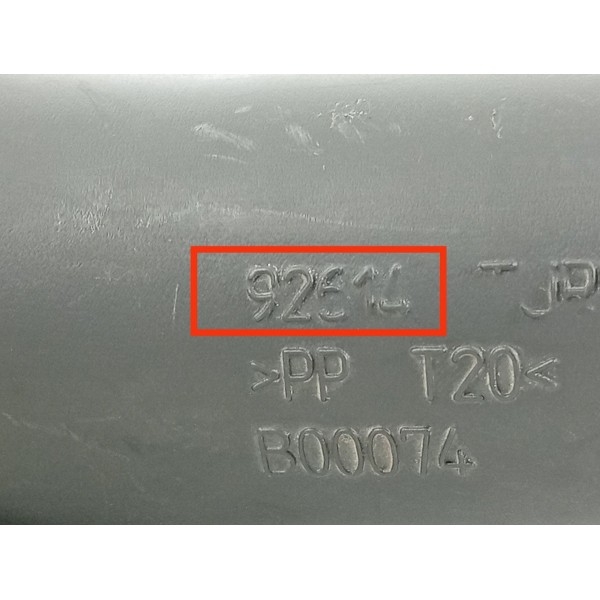 Cano Tubo Intercooler Fiat Toro Diesel 2016 2017/2021 92614 Preto