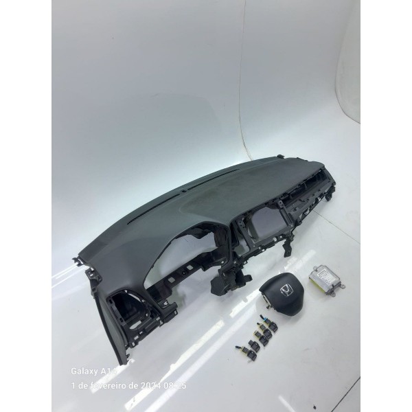 Kit Airbag Hond Hrv 2015/2020 Preto