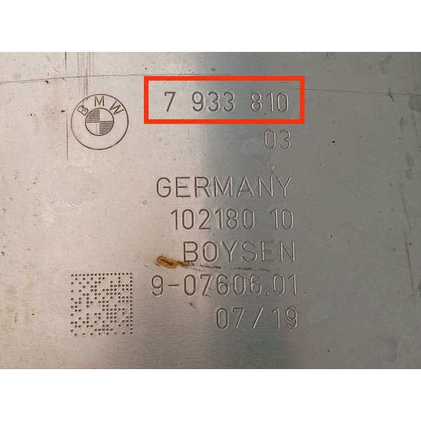 Escapamento Bmw 320 330 G20 2019/2023 7933808