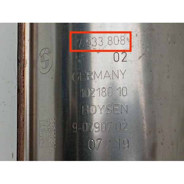 Escapamento Bmw 320 330 G20 2019/2023 7933808