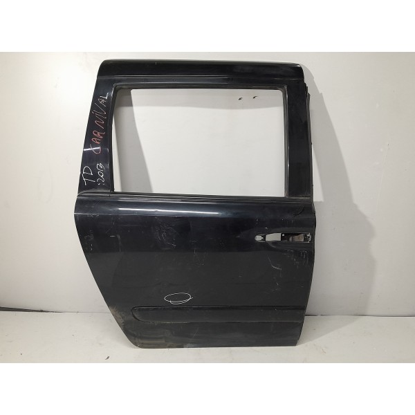 Porta Carnival Traseira Direita 2006 2009 2011 2013 2014 Det Traseira Direito Preto