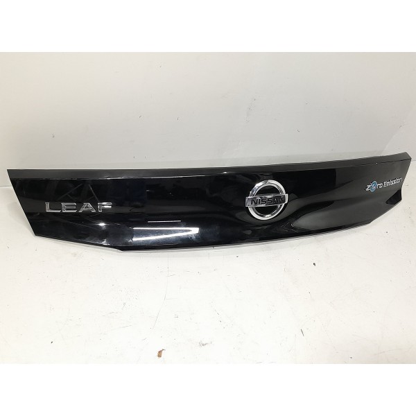 Aplique Moldura Tampa Traseira Nissan Leaf 20/24 908105sh0a Preto