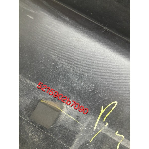 Parachoque Toyota Corolla Traseiro 2015/2018 Detalhe