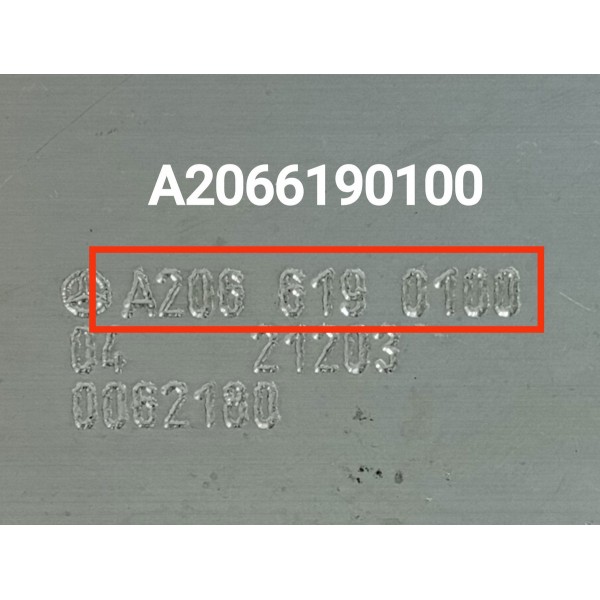 Suporte Coxim Motor Mercedes C200 2022/2025 A2066190100